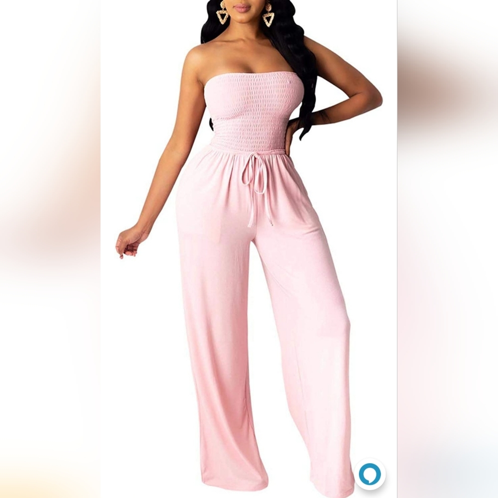Pink Romper Jumpsuit